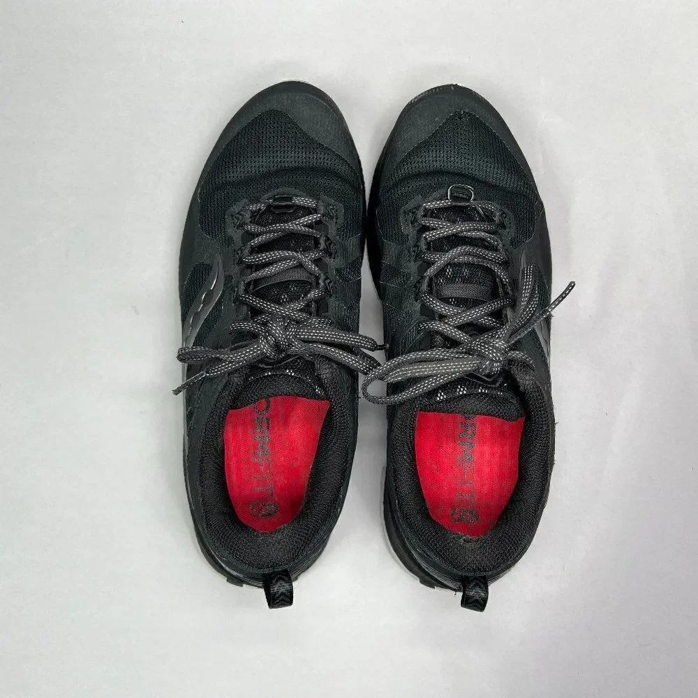 Saucony Xodus 10 Shoes Men's Size 9 Black Mesh Lug‎ Trail Running Sneakers